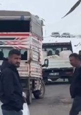 Şırnak&rsquo;ta &ccedil;ığ d&uuml;şen kara yolu ulaşıma kapandı