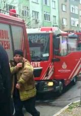 Şişli'de Baca Yangını Paniğe Neden Oldu