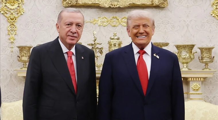 SON DAKİKA: Başkan Erdoğan, ABD Başkanı Trump ile g&ouml;r&uuml;şt&uuml;