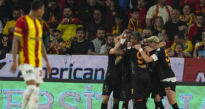 Son dakika haberi: Galatasaray, G&ouml;ztepe deplasmanında kazandı! Puan farkı 4&rsquo;e &ccedil;ıktı