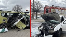 SON DAKİKA: Sivasspor tesisleri önünde can pazarı: Genç futbolcuları taşıyan taksiyle otomobil çarpıştı! Yaralılar var