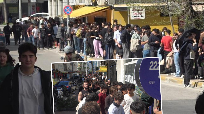 Sosyal medyada g&ouml;r&uuml;p sabah saat 06.00'da beklemeye başladılar: Her şey 200 liradan satılıyor!