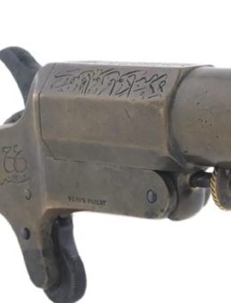 Sultan II. Abd&uuml;lhamid Han&rsquo;ın fişek tabancası m&uuml;zayedeye &ccedil;ıkıyor