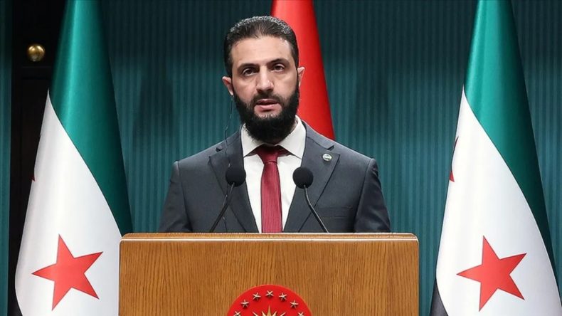 Suriye Cumhurbaşkanı Şara: Suriye'de Toprak B&uuml;t&uuml;nl&uuml;ğ&uuml;n&uuml; Sağladık