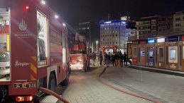 Taksim Metro İstasyonu&rsquo;nda Yangın Paniği