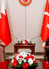 TBMM Başkanı Kurtulmuş, Bahreyn Temsilciler Meclisi Başkanı Al Musalam ile g&ouml;r&uuml;şt&uuml;