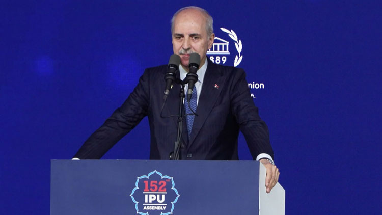 TBMM Başkanı Kurtulmuş: İsrail'in Birleşmiş Milletler &uuml;yeliği mutlaka askıya alınmalı