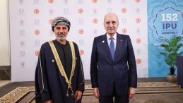 TBMM Başkanı Kurtulmuş, Umman Şura Meclisi Başkanı Al Maawali ile g&ouml;r&uuml;şt&uuml;