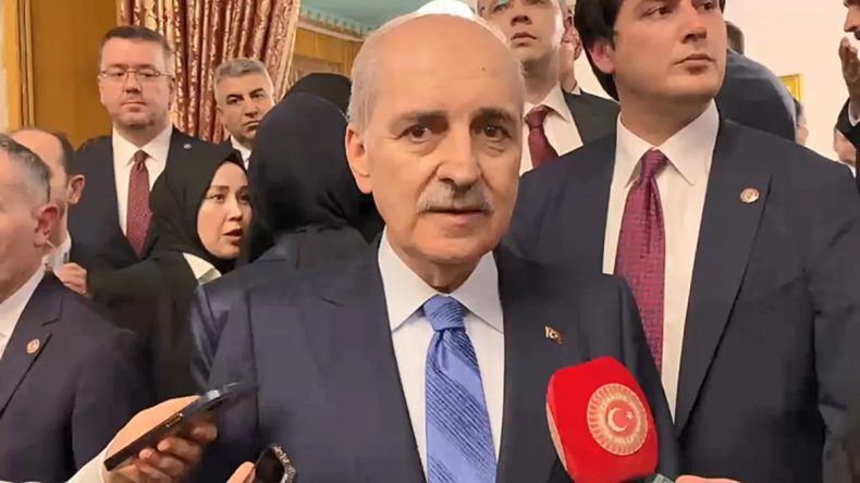 TBMM Başkanı Kurtulmuş'tan Ter&ouml;rs&uuml;z T&uuml;rkiye A&ccedil;ıklaması: İşin &Ccedil;ok Zor Kısmı Geride Kaldı