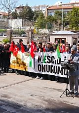 Tekbirlerle y&uuml;kselen tepki: Kırıkkale&rsquo;den İsrail&rsquo;e idam yasasına sert tepki!