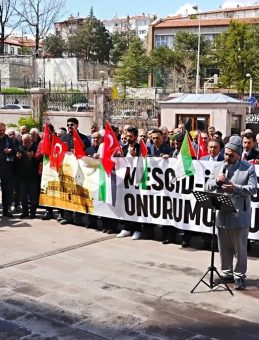 Tekbirlerle y&uuml;kselen tepki: Kırıkkale&rsquo;den İsrail&rsquo;e idam yasasına sert tepki!