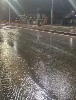 Tekirdağ'da sağanak yağış etkili oldu: Yollar g&ouml;le d&ouml;nd&uuml;