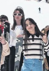 Ter&ouml;rden Arınan Dağlarda Kayak Keyfi