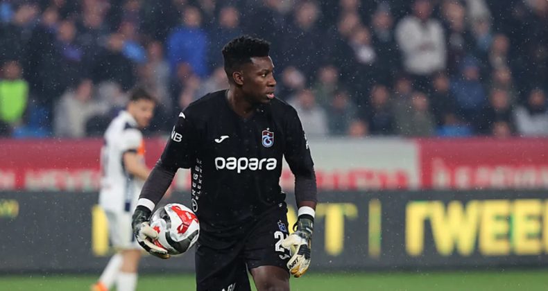 Trabzonspor'da Kupada Onana Resitali