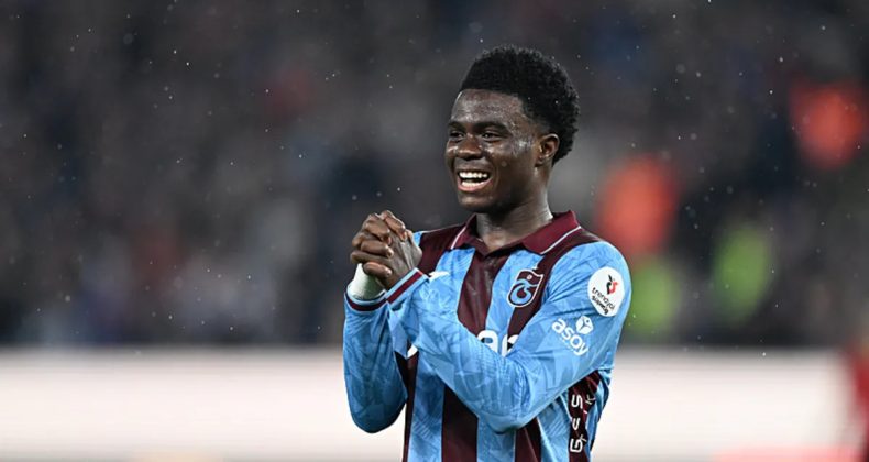 Trabzonspor'un gen&ccedil; oyuncusu Oulai, hayallerini a&ccedil;ıkladı!