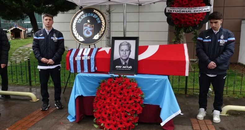 Trabzonspor&rsquo;da Atay Aktuğ i&ccedil;in anma t&ouml;reni d&uuml;zenlendi