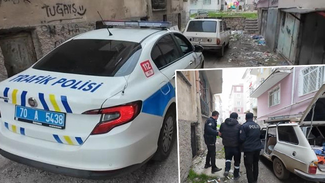 Trafik ekibinin 'dur' ihtarına uymadı: &Ccedil;ıkmaz sokağa girince yakalandı! 450 bin lira ceza yedi