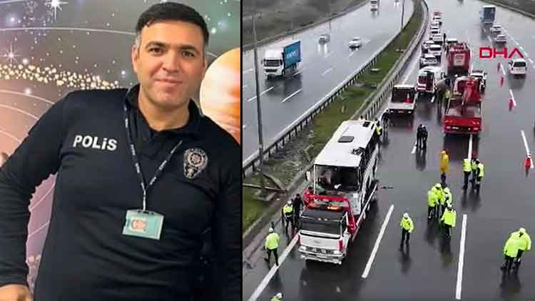 Trafik kazasında ağır yaralanan polis şehit oldu! Bakan G&uuml;rlek'ten taziye mesajı