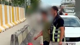 Trafikte akrobatik hareket yapan motosiklet s&uuml;r&uuml;c&uuml;s&uuml;ne 46 bin TL ceza yazıldı