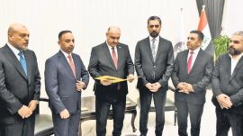 T&uuml;rkiye&rsquo;den Kerk&uuml;k&rsquo;&uuml;n T&uuml;rkmen valisine tebrik