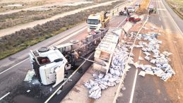 Yardım Molasında Zincirleme Kaza! 1 &Ouml;l&uuml;, 5 Yaralı