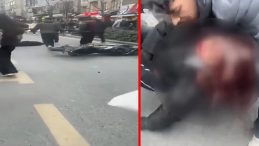Yayaya &ccedil;arptı, kız arkadaşını bırakıp ka&ccedil;tı! 16 yaşındaki magandaya dudak u&ccedil;uklatan ceza