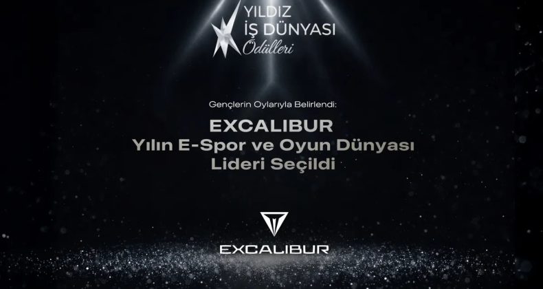Yıldız Teknik Üniversitesi’nden Excalibur’a Yılın E-Spor ve Oyun Dünyası Lideri ödülü