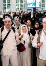 Yılın İlk Hacı Adayları İstanbul Havalimanı'ndan Kutsal Topraklara Uğurlandı