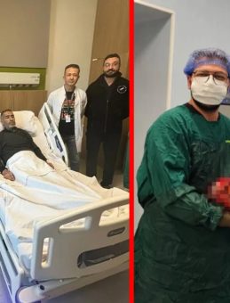 Yıllarca bu y&uuml;kle yaşamış! Gaziantep'teki operasyonda karnından &ccedil;ıkanın ağırlığı 8 kilo: "Kuş gibiyim"
