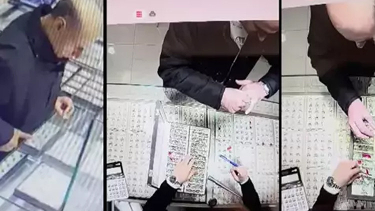 Y&uuml;z&uuml;klerin Hırsızı Yakayı Ele Verdi