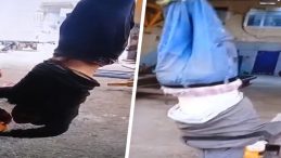 Zihinsel engelli iş&ccedil;iye, ayağından vince asarak eziyet etmişlerdi! 3 sanık tahliye edildi